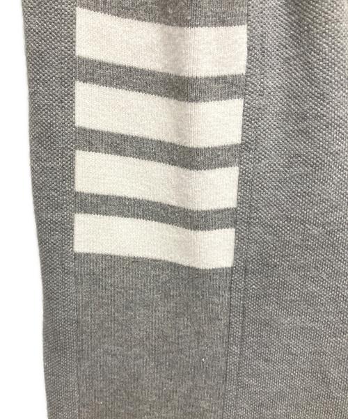 Thom Browne（トムブラウン）Thom Browne (トムブラウン) クラシック ピケ 4BAR Tシャツ グレー サイズ:3の古着・服飾アイテム