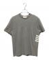 Thom Browne（トムブラウン）の古着「クラシック ピケ 4BAR Tシャツ」｜グレー