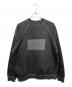 Maison Margiela（メゾンマルジェラ）の古着「ガーメントダイ4ステッチ クルーネックスウェット」｜ブラック
