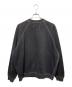 Maison Margiela (メゾンマルジェラ) ガーメントダイ4ステッチ クルーネックスウェット ブラック サイズ:S：55000円