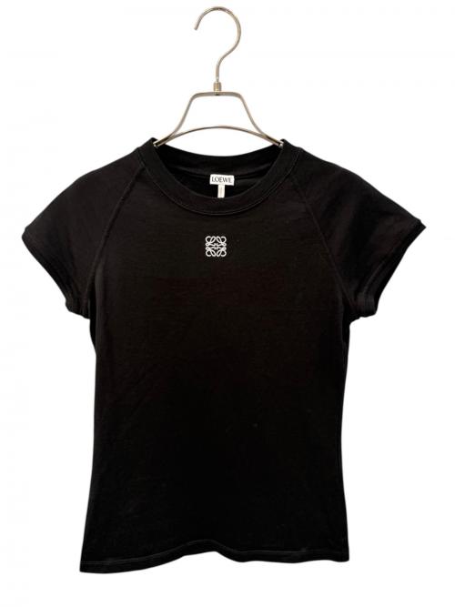 LOEWE（ロエベ）LOEWE (ロエベ) アナグラム スモールフィットTシャツ ブラック サイズ:Mの古着・服飾アイテム