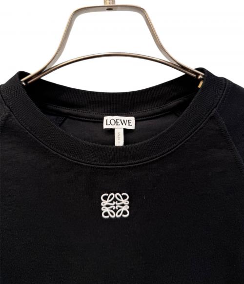 LOEWE（ロエベ）LOEWE (ロエベ) アナグラム スモールフィットTシャツ ブラック サイズ:Mの古着・服飾アイテム