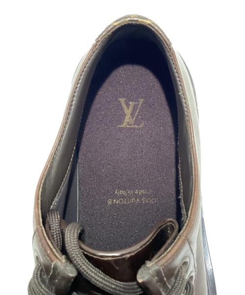LOUIS VUITTON（ルイ ヴィトン）LOUIS VUITTON (ルイ ヴィトン) レンジャーラインモノグラムダービーシューズ ブラウン サイズ:10の古着・服飾アイテム