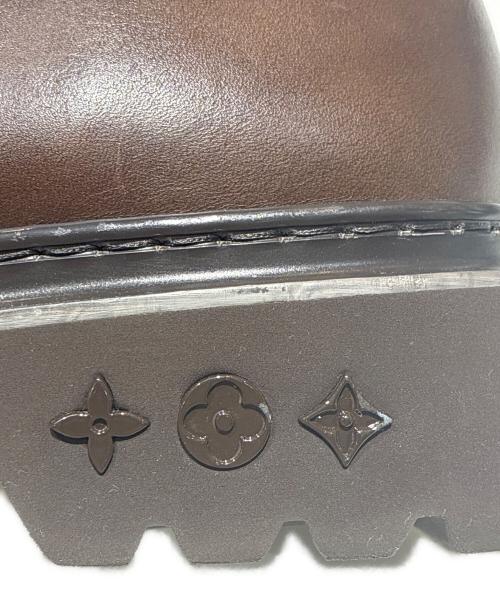 LOUIS VUITTON（ルイ ヴィトン）LOUIS VUITTON (ルイ ヴィトン) レンジャーラインモノグラムダービーシューズ ブラウン サイズ:10の古着・服飾アイテム