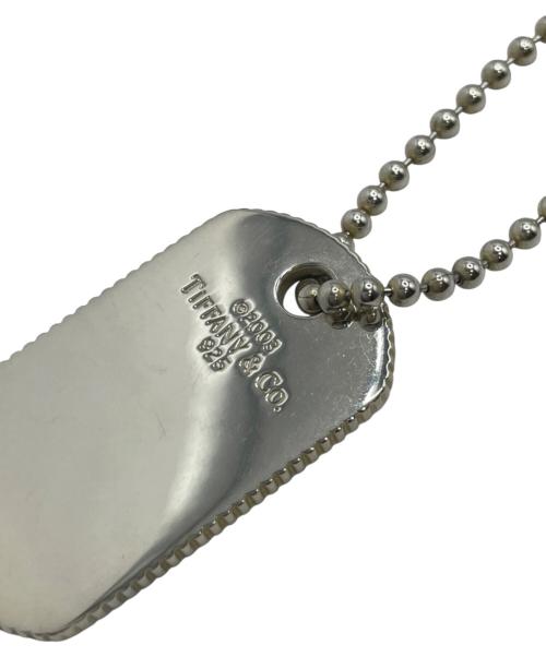 TIFFANY & Co.（ティファニー）TIFFANY & Co. (ティファニー) ドックタグ ボールチェーン ロングネックレスの古着・服飾アイテム