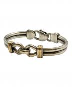 TIFFANY & Co.ティファニー）の古着「ダブルループブレスレット」｜シルバー