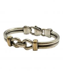 TIFFANY & Co.（ティファニー）の古着「ダブルループブレスレット」｜シルバー