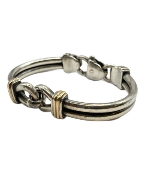 TIFFANY & Co.（ティファニー）TIFFANY & Co. (ティファニー) ダブルループブレスレット シルバーの古着・服飾アイテム
