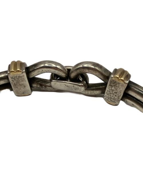 TIFFANY & Co.（ティファニー）TIFFANY & Co. (ティファニー) ダブルループブレスレット シルバーの古着・服飾アイテム