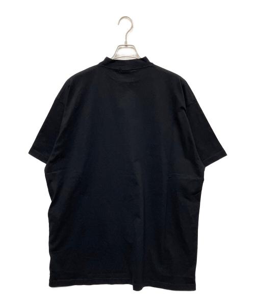 BALENCIAGA（バレンシアガ）BALENCIAGA (バレンシアガ) adidas (アディダス) BALENCIAGA×adidas　ロゴTシャツ ブラック サイズ:３の古着・服飾アイテム