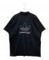 BALENCIAGA（バレンシアガ）の古着「BALENCIAGA×adidas　ロゴTシャツ」｜ブラック