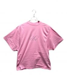 BALENCIAGA（バレンシアガ）の古着「ロゴTシャツ」｜ピンク