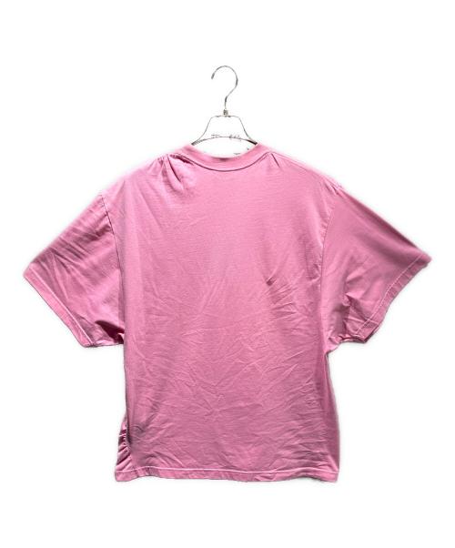 BALENCIAGA（バレンシアガ）BALENCIAGA (バレンシアガ) ロゴTシャツ ピンク サイズ:1の古着・服飾アイテム