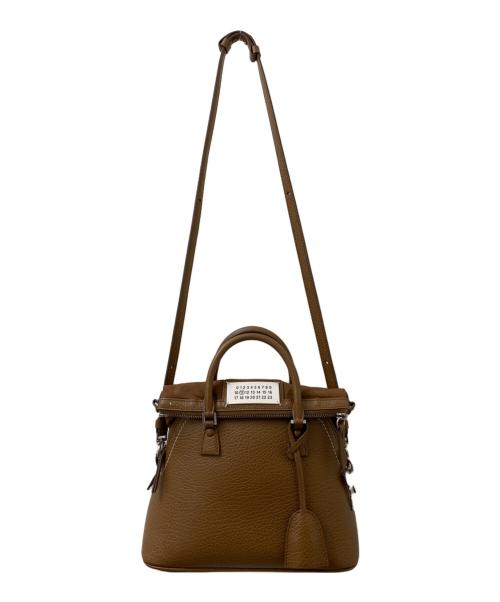 Maison Margiela（メゾンマルジェラ）Maison Margiela (メゾンマルジェラ) 5ACショルダーバッグ　ミニ ブラウン サイズ:ミニの古着・服飾アイテム