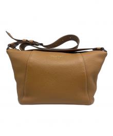 PRADA（プラダ）の古着「ソフトグレインレザー ショルダーバッグ」｜ブラウン