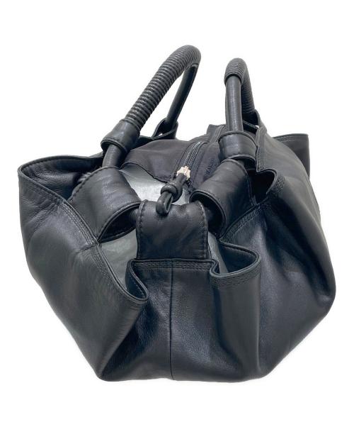 LOEWE（ロエベ）LOEWE (ロエベ) ナッパアイレ ハンドバッグ ブラックの古着・服飾アイテム