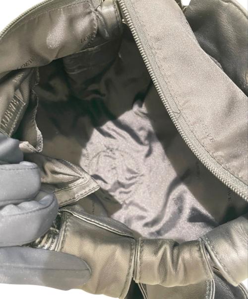 LOEWE（ロエベ）LOEWE (ロエベ) ナッパアイレ ハンドバッグ ブラックの古着・服飾アイテム