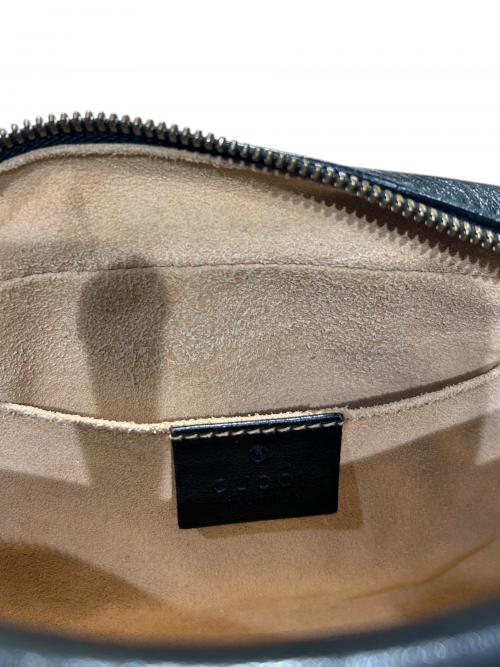 GUCCI（グッチ）GUCCI (グッチ) ショルダーバッグ/447632 ブラック×ゴールド金具 サイズ:-の古着・服飾アイテム