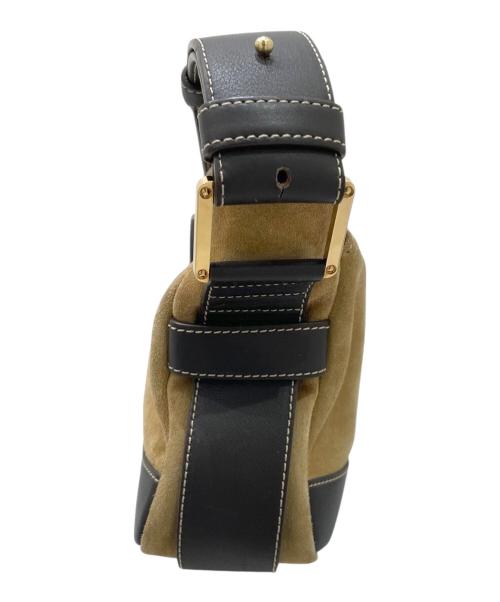 LOEWE（ロエベ）LOEWE (ロエベ) アナグラム スウェードショルダーバッグの古着・服飾アイテム