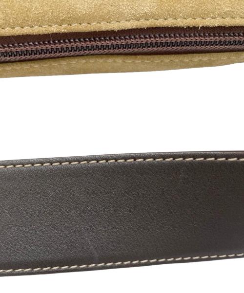 LOEWE（ロエベ）LOEWE (ロエベ) アナグラム スウェードショルダーバッグの古着・服飾アイテム