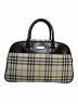 BURBERRY（バーバリー）の古着「ノバチェックボストンバッグ」｜ベージュ×ブラウン
