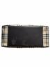 中古・古着 BURBERRY (バーバリー) ノバチェックボストンバッグ ベージュ×ブラウン サイズ:-：70000円
