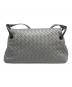 BOTTEGA VENETA (ボッテガベネタ) イントレチャートショルダーバッグ グレー：160000円