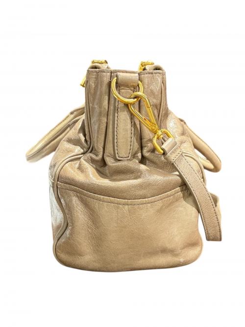 PRADA（プラダ）PRADA (プラダ) 2WAYショルダーバッグ グレーの古着・服飾アイテム