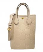 GUCCIグッチ）の古着「GGスーパーミニバッグ/790133」｜ベージュ