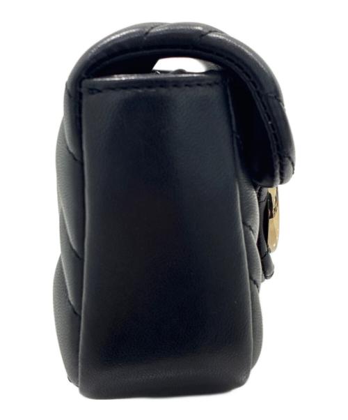 GUCCI（グッチ）GUCCI (グッチ) GGマーモントミニ ショルダーバッグ ‎841290 AAFAX 1000 ブラック サイズ:ミニの古着・服飾アイテム