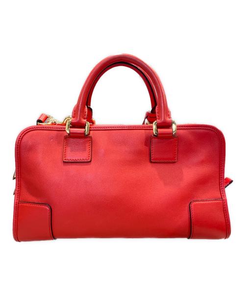 LOEWE（ロエベ）LOEWE (ロエベ) Amazona 28 Boston Bag/アマソナ 28 レッドの古着・服飾アイテム