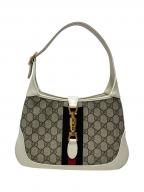 GUCCIグッチ）の古着「ショルダーバッグ/636706」｜グレー×ホワイト