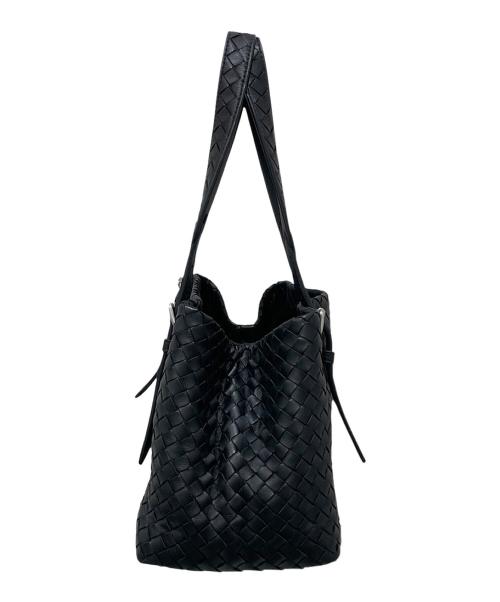 BOTTEGA VENETA（ボッテガベネタ）BOTTEGA VENETA (ボッテガベネタ) ミニチェスタ ブラックの古着・服飾アイテム