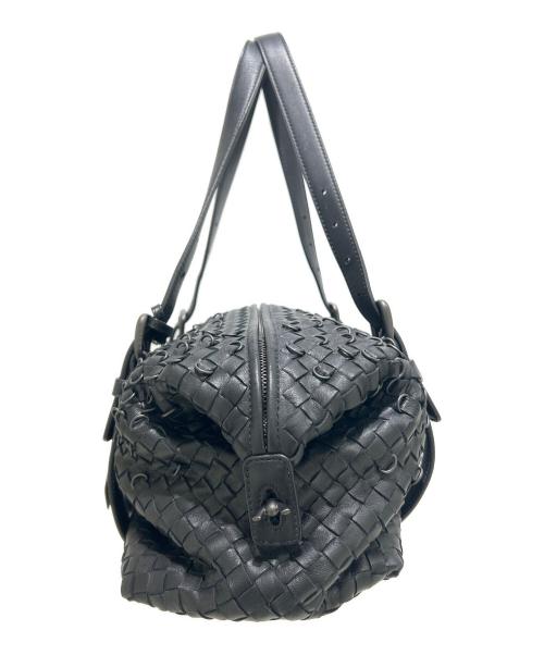 BOTTEGA VENETA（ボッテガベネタ）BOTTEGA VENETA (ボッテガベネタ) ナッパ・モンテーニュバッグ/Nappa Leather Montaigne Mini Boston Bag Handbag Soft Leather Top Handle Bag ブラックの古着・服飾アイテム