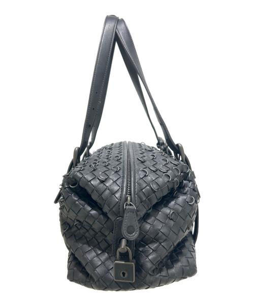 BOTTEGA VENETA（ボッテガベネタ）BOTTEGA VENETA (ボッテガベネタ) ナッパ・モンテーニュバッグ/Nappa Leather Montaigne Mini Boston Bag Handbag Soft Leather Top Handle Bag ブラックの古着・服飾アイテム