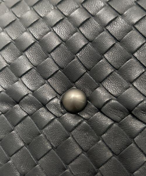 BOTTEGA VENETA（ボッテガベネタ）BOTTEGA VENETA (ボッテガベネタ) ナッパ・モンテーニュバッグ/Nappa Leather Montaigne Mini Boston Bag Handbag Soft Leather Top Handle Bag ブラックの古着・服飾アイテム
