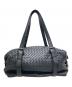 BOTTEGA VENETA (ボッテガベネタ) ナッパ・モンテーニュバッグ/Nappa Leather Montaigne Mini Boston Bag Handbag Soft Leather Top Handle Bag ブラック：230000円