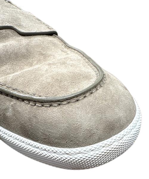 HERMES（エルメス）HERMES (エルメス) スウェードモカシンシューズ ブラウン サイズ:41の古着・服飾アイテム