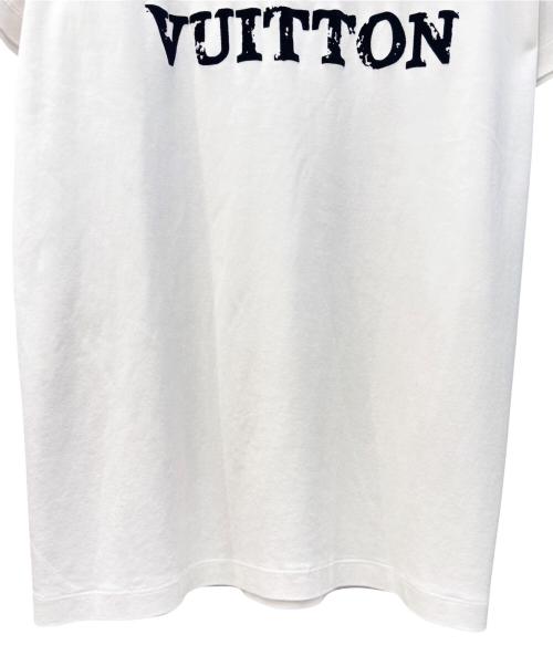 LOUIS VUITTON（ルイ ヴィトン）LOUIS VUITTON (ルイ ヴィトン) フロントチェーンロゴTシャツ ホワイト サイズ:XLの古着・服飾アイテム
