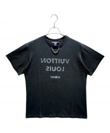 LOUIS VUITTON（ルイ ヴィトン）の古着「フロントチェーンロゴTシャツ」｜ブラック