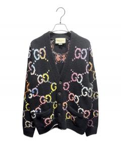中古・古着通販】GUCCI (グッチ) GGニットワンピース ブラック サイズ
