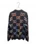 GUCCI (グッチ) GGニットカーディガン ブラック サイズ:S：110000円
