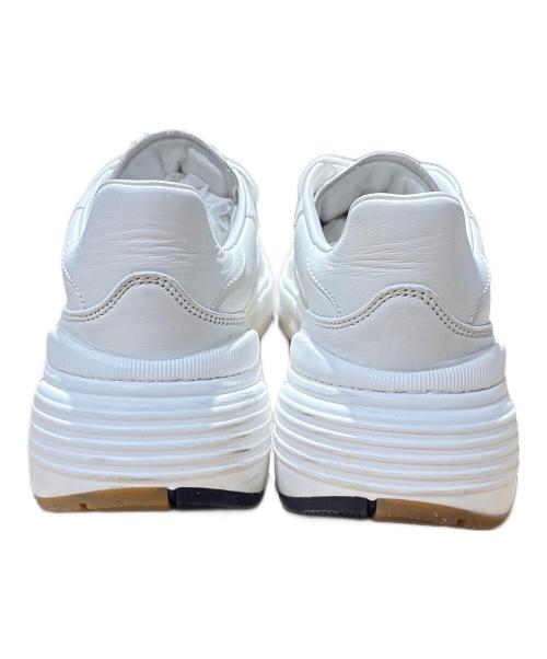 BOTTEGA VENETA（ボッテガベネタ）BOTTEGA VENETA (ボッテガベネタ) レザースニーカー/スピードスター ホワイト サイズ:42の古着・服飾アイテム