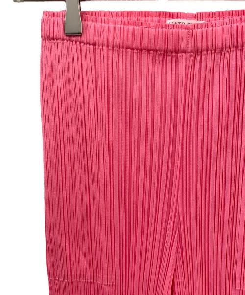 PLEATS PLEASE（プリーツプリーズ）PLEATS PLEASE (プリーツプリーズ) プリーツパンツ ピンク サイズ:2の古着・服飾アイテム
