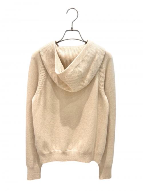 LORO PIANA（ロロピアーナ）LORO PIANA (ロロピアーナ) ベビーカシミヤニットパーカー ベージュ サイズ:38の古着・服飾アイテム