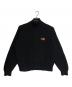 BALENCIAGA（バレンシアガ）の古着「MASTERCARD JUMPER /ジップアップニット」｜ブラック