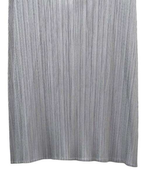 PLEATS PLEASE（プリーツプリーズ）PLEATS PLEASE (プリーツプリーズ) プリーツスカート ライトグレー サイズ:1の古着・服飾アイテム