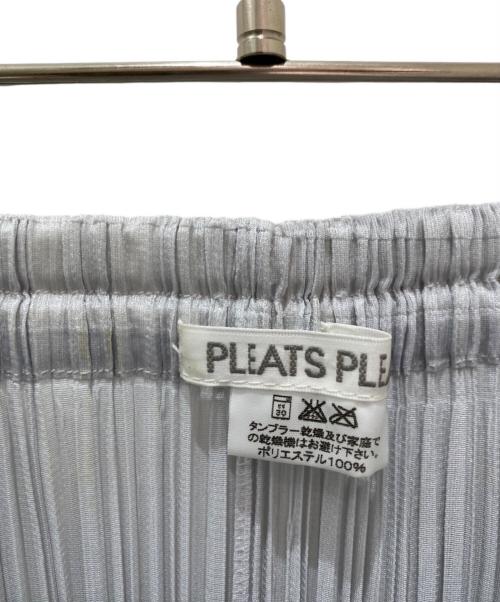 PLEATS PLEASE（プリーツプリーズ）PLEATS PLEASE (プリーツプリーズ) プリーツスカート ライトグレー サイズ:1の古着・服飾アイテム