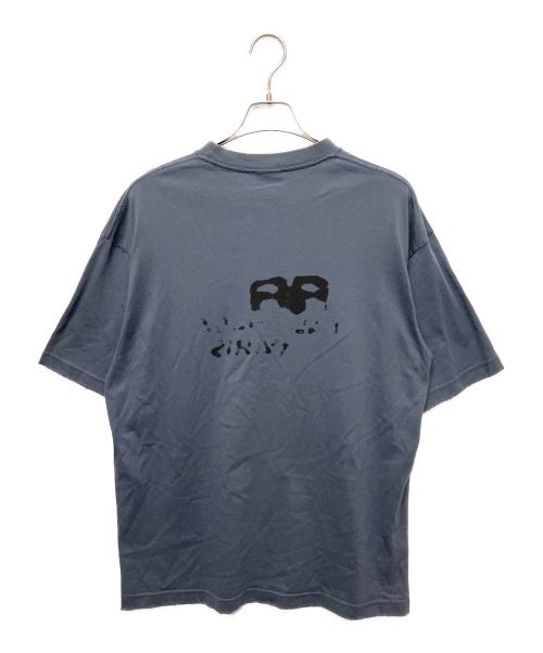 BALENCIAGA（バレンシアガ）BALENCIAGA (バレンシアガ) Hand-Drawn BB Icon Tシャツ ネイビー サイズ:Sの古着・服飾アイテム