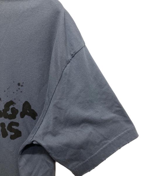 BALENCIAGA（バレンシアガ）BALENCIAGA (バレンシアガ) Hand-Drawn BB Icon Tシャツ ネイビー サイズ:Sの古着・服飾アイテム